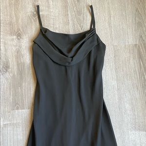 Spaghetti strap full length dress